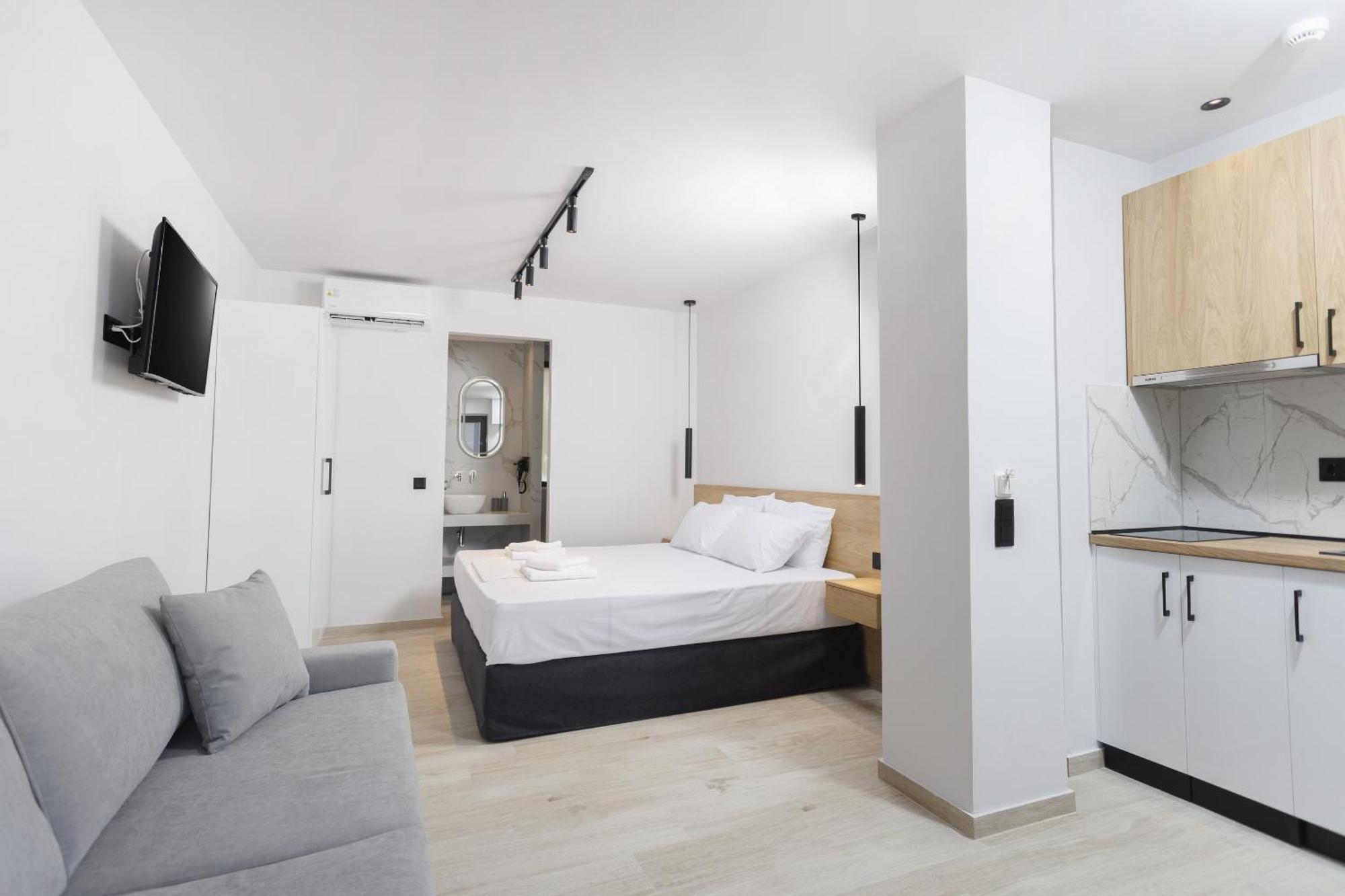 Rigas Boutique Rooms Pefkochori Ngoại thất bức ảnh