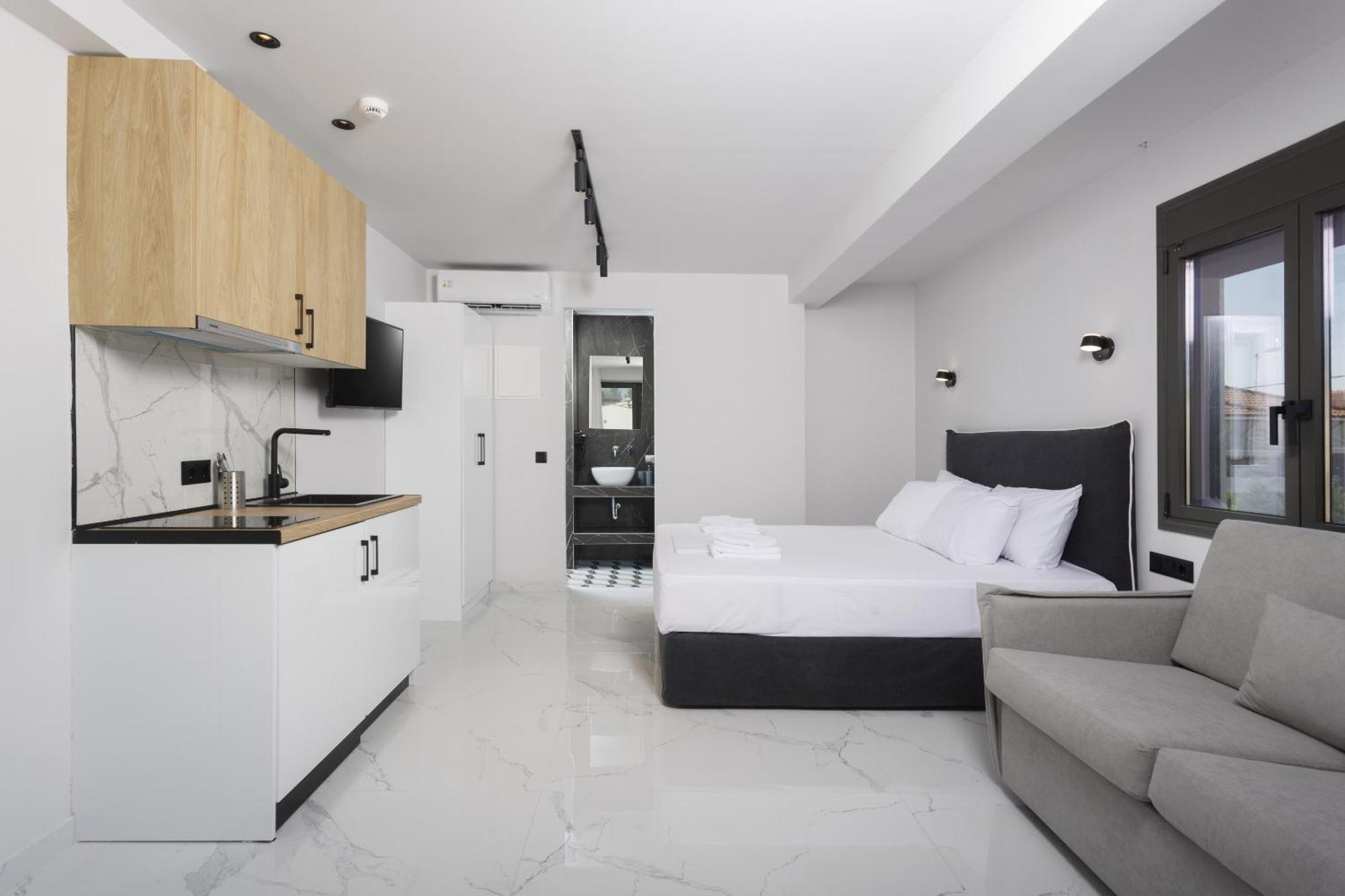 Rigas Boutique Rooms Pefkochori Ngoại thất bức ảnh