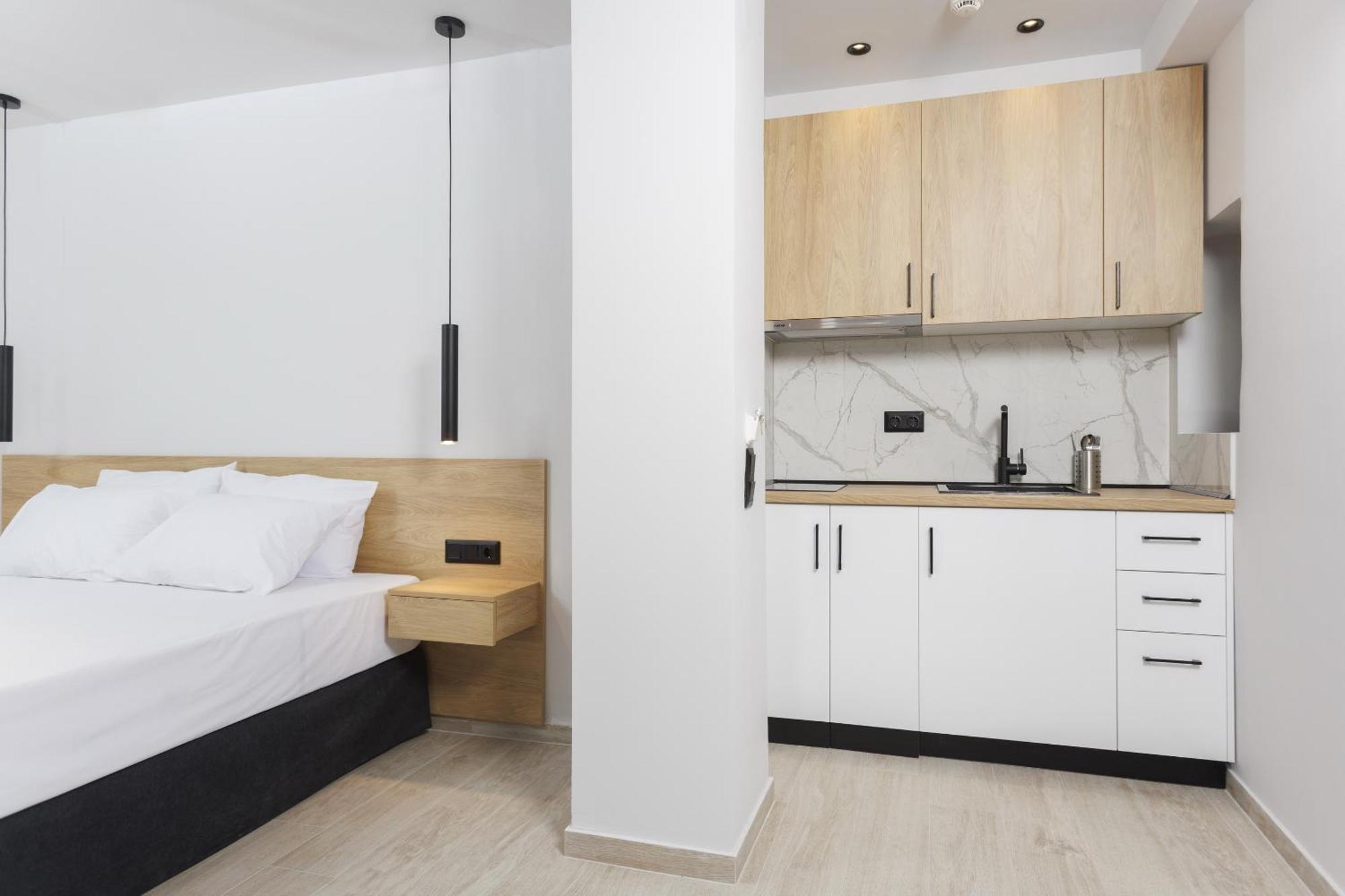 Rigas Boutique Rooms Pefkochori Ngoại thất bức ảnh