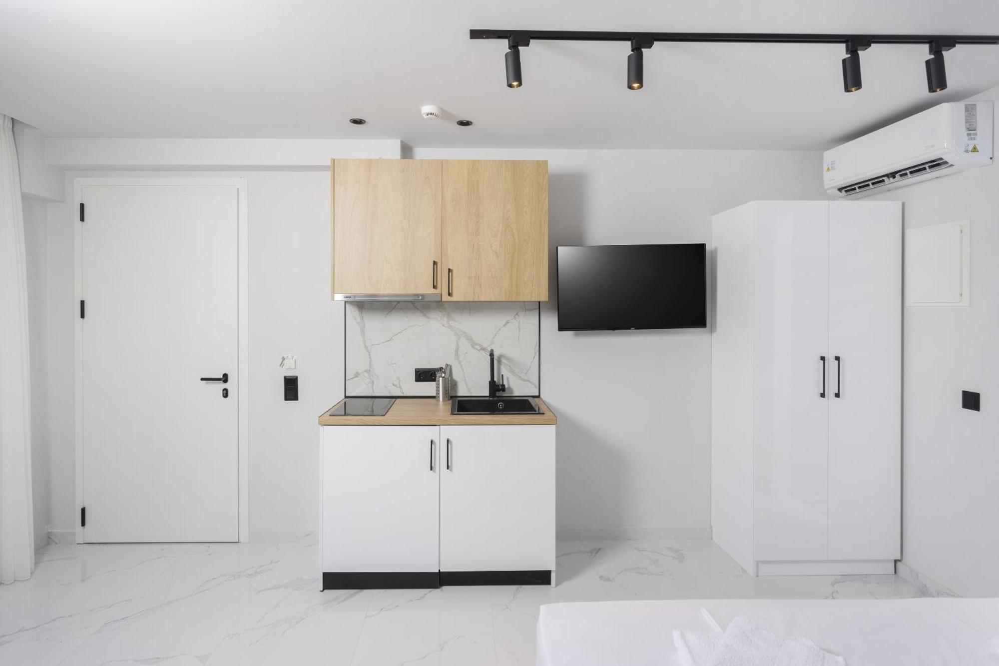 Rigas Boutique Rooms Pefkochori Ngoại thất bức ảnh