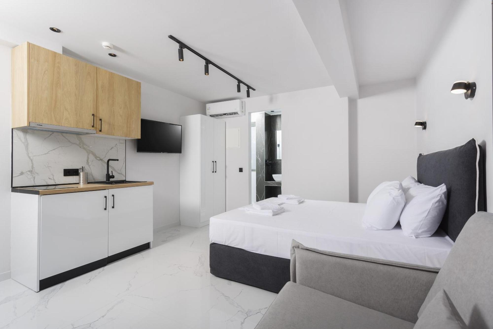 Rigas Boutique Rooms Pefkochori Ngoại thất bức ảnh