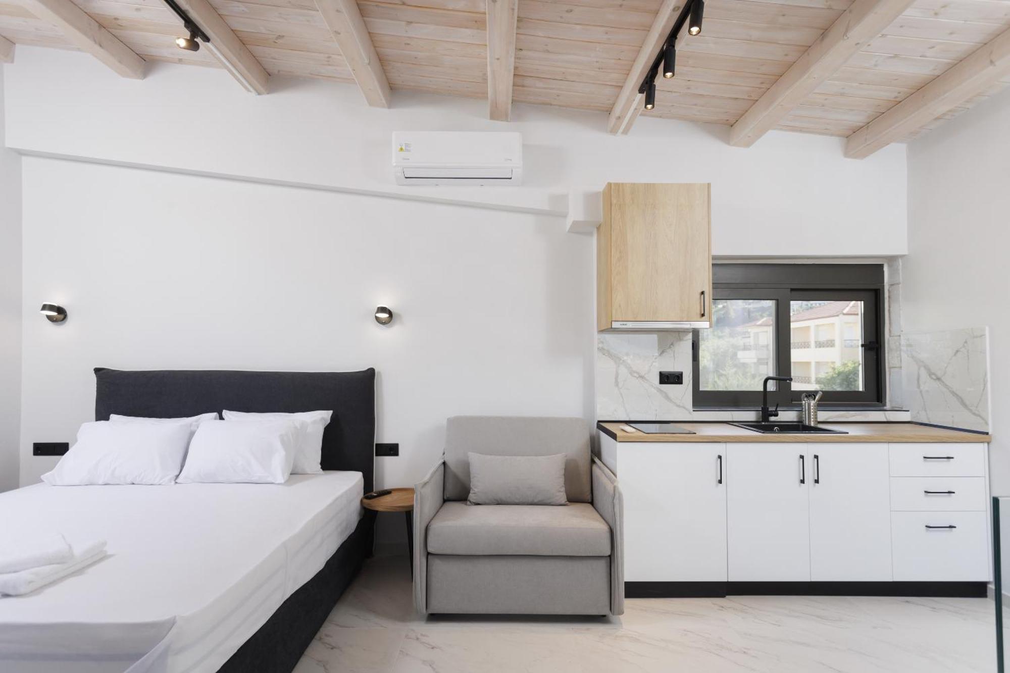 Rigas Boutique Rooms Pefkochori Ngoại thất bức ảnh