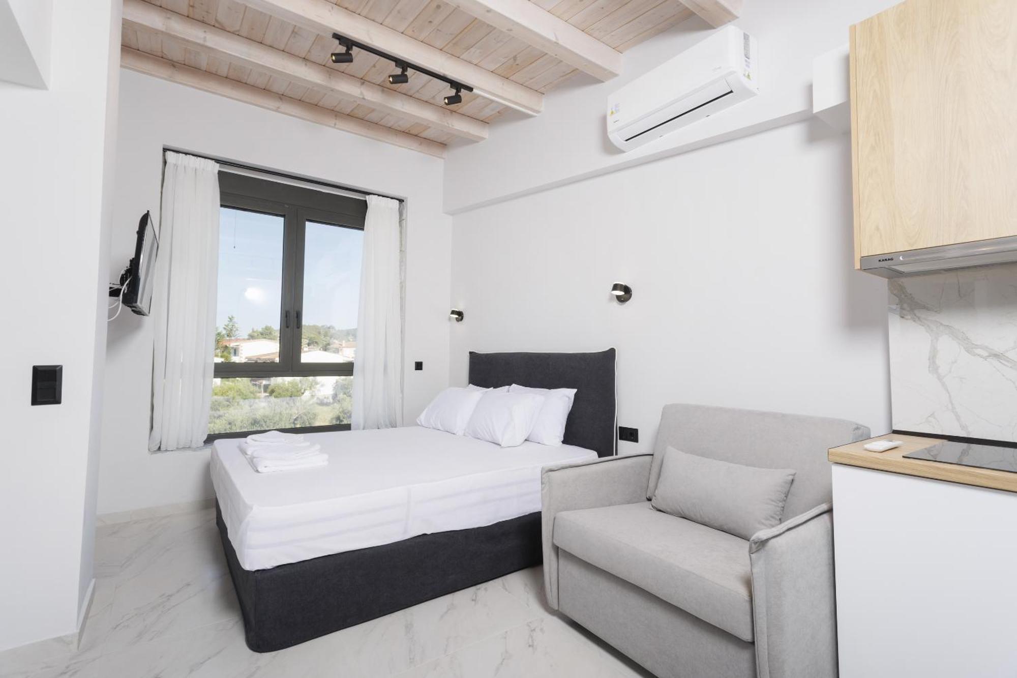 Rigas Boutique Rooms Pefkochori Ngoại thất bức ảnh